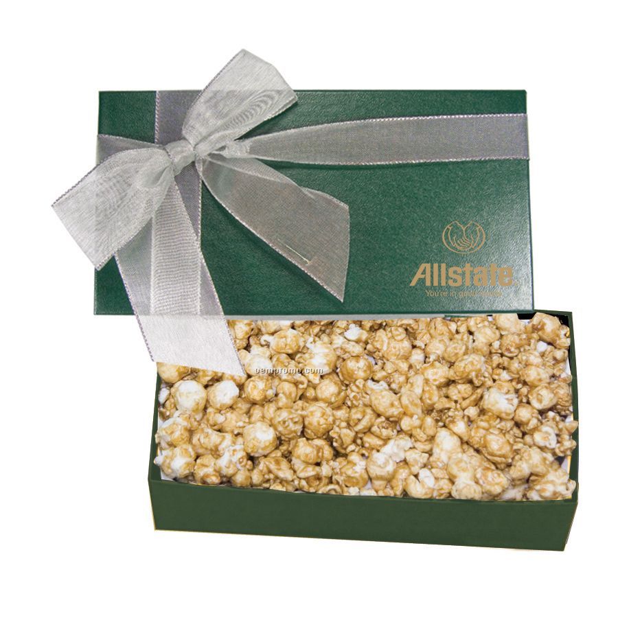 The Executive Green Popcorn Box