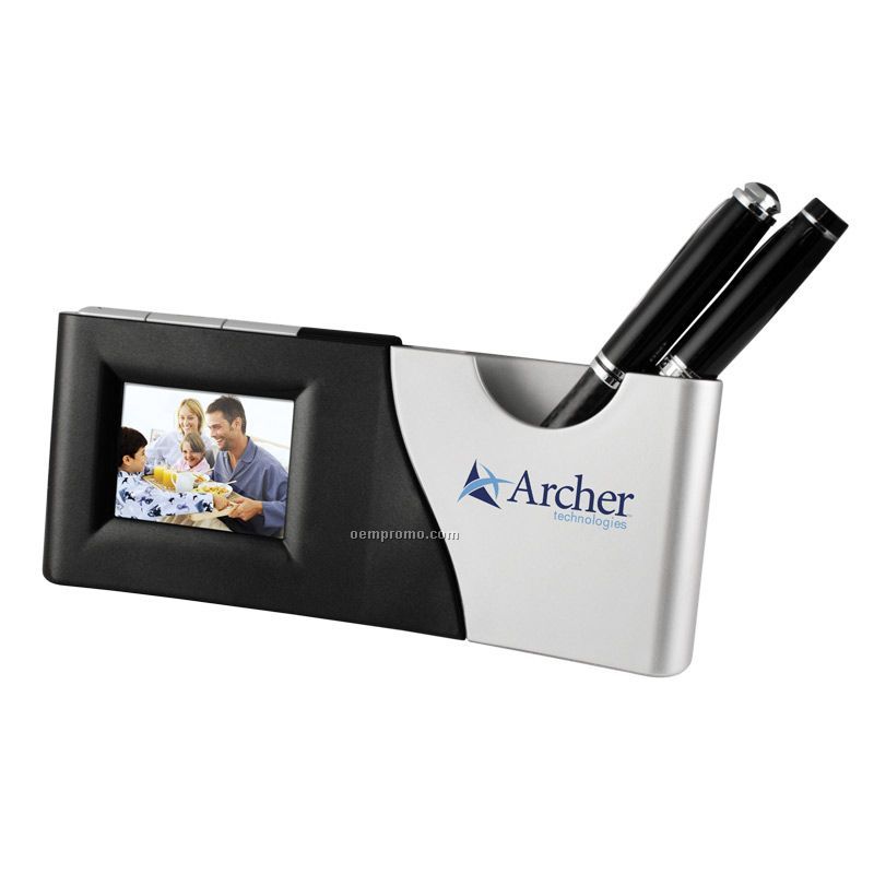 Wambo 2.4" Digital Photo Frame & Note Holder