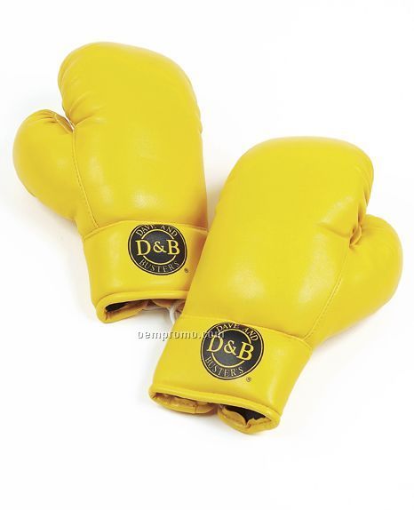10"X5"X4" Yellow 10 Oz Kids Boxing Gloves