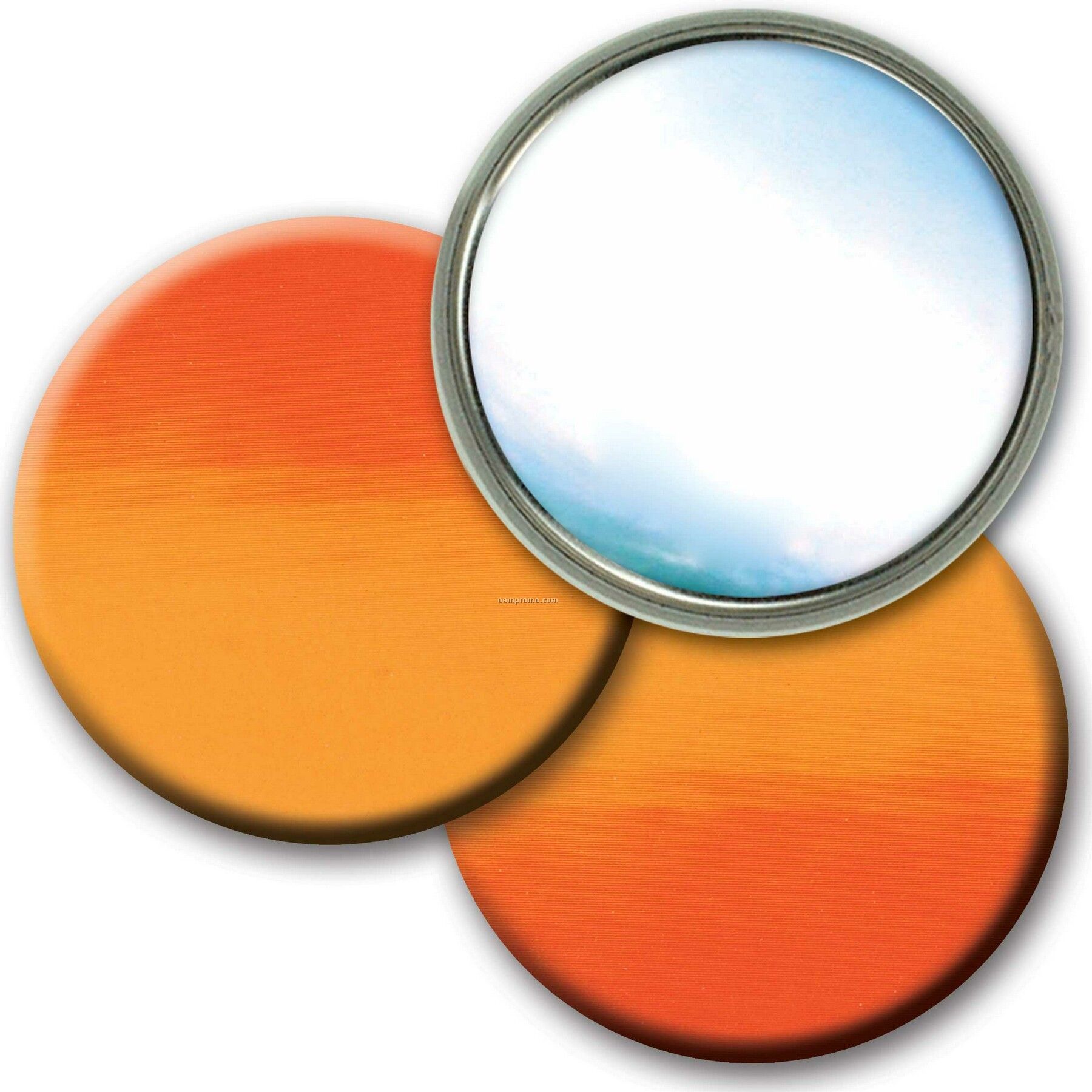 Compact Mirror Lenticular Color Changing Effect ( Blank)