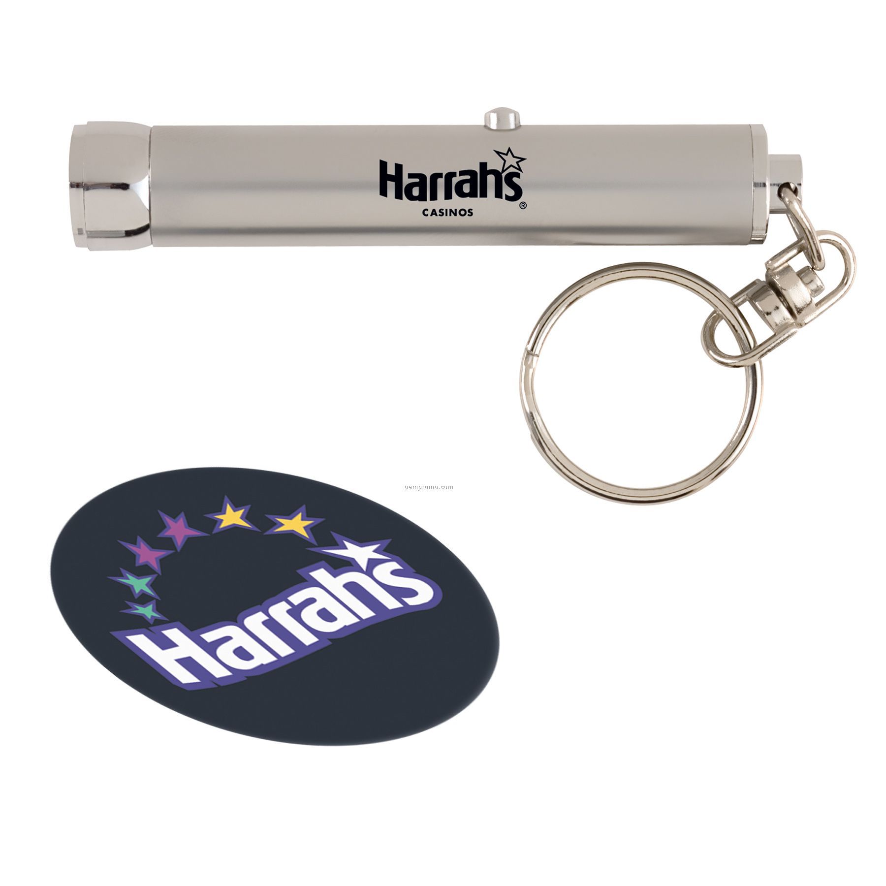 Full Color Logo Projection Key Tag
