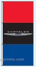 Stock Single Face Dealer Rotator Drape Flags - Chrysler