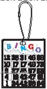 Bingo Card Zipper Pull