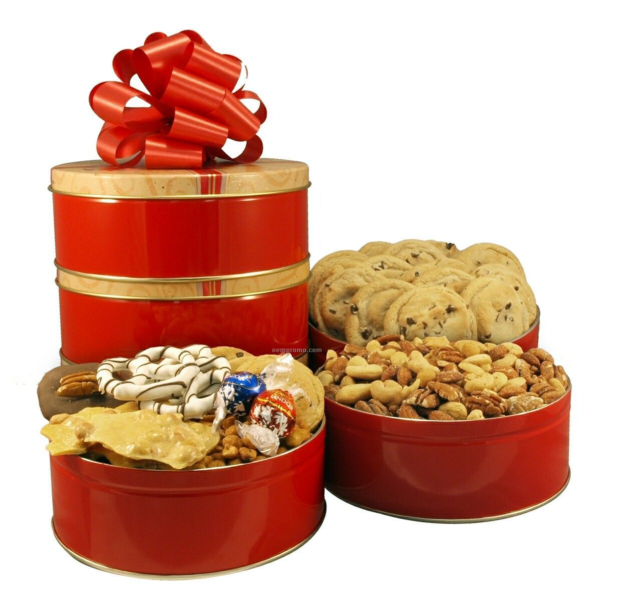 Classic Gift Collection Cookies & Nut Tower
