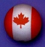 Cool Flags Standard Coolball Canada Antenna Ball
