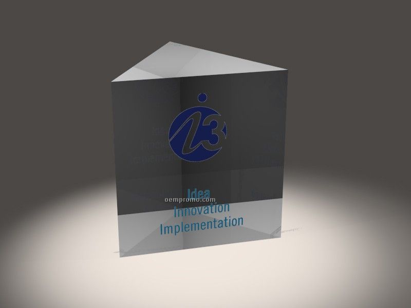 Lucite Embedment Prism Award