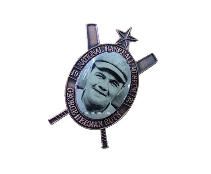 Photo Reproduction Lapel Pin (1