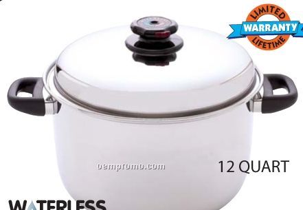 Steam Control 12 Qt 12-element Surgical Stainless Steel Stockpot