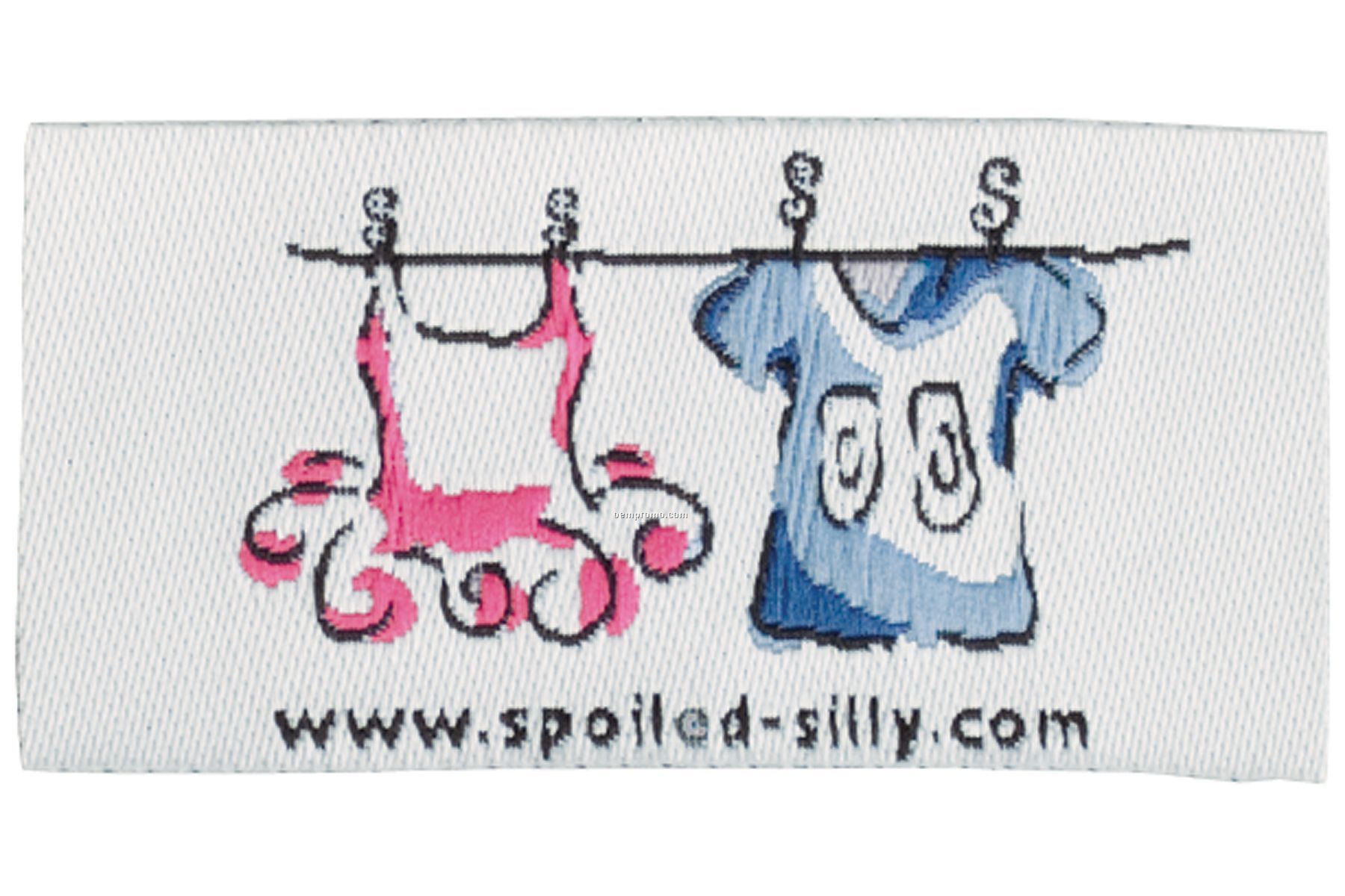 Elite Fabric Apparel Label (Up To 0.75"X2-4")