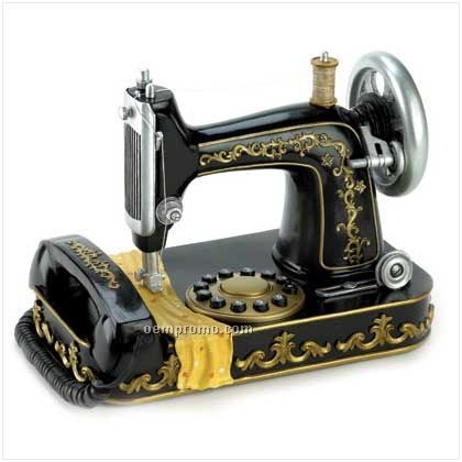 Vintage Sewing Machine Phone