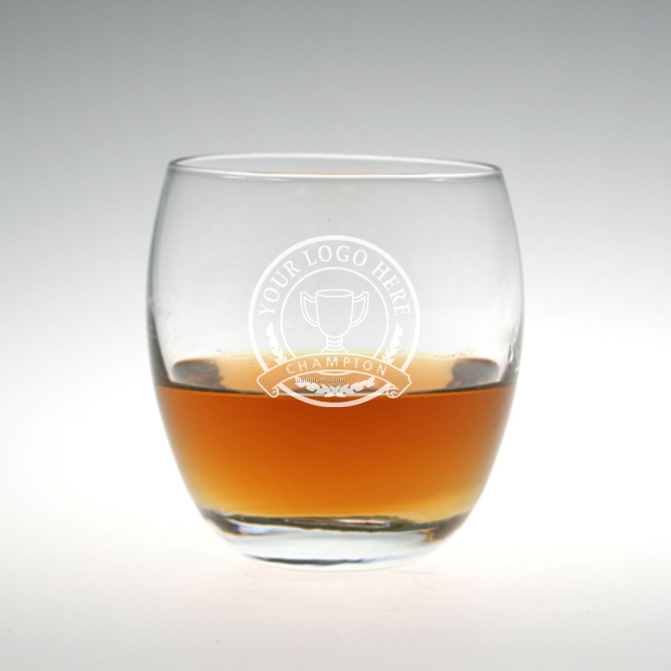 10 Oz. Roly Poly On The Rocks Glass