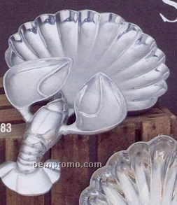 16-1/2"X10-1/2" Novella Lobster And Shell Server