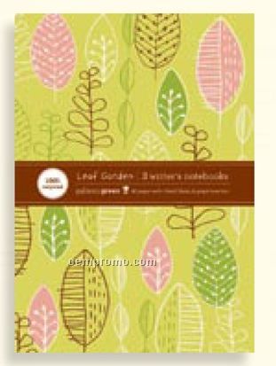Leaf Garden Writer's Notebooks - Set Of 3