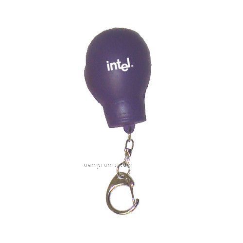 Purple Promotional Boxing Glove Keychain