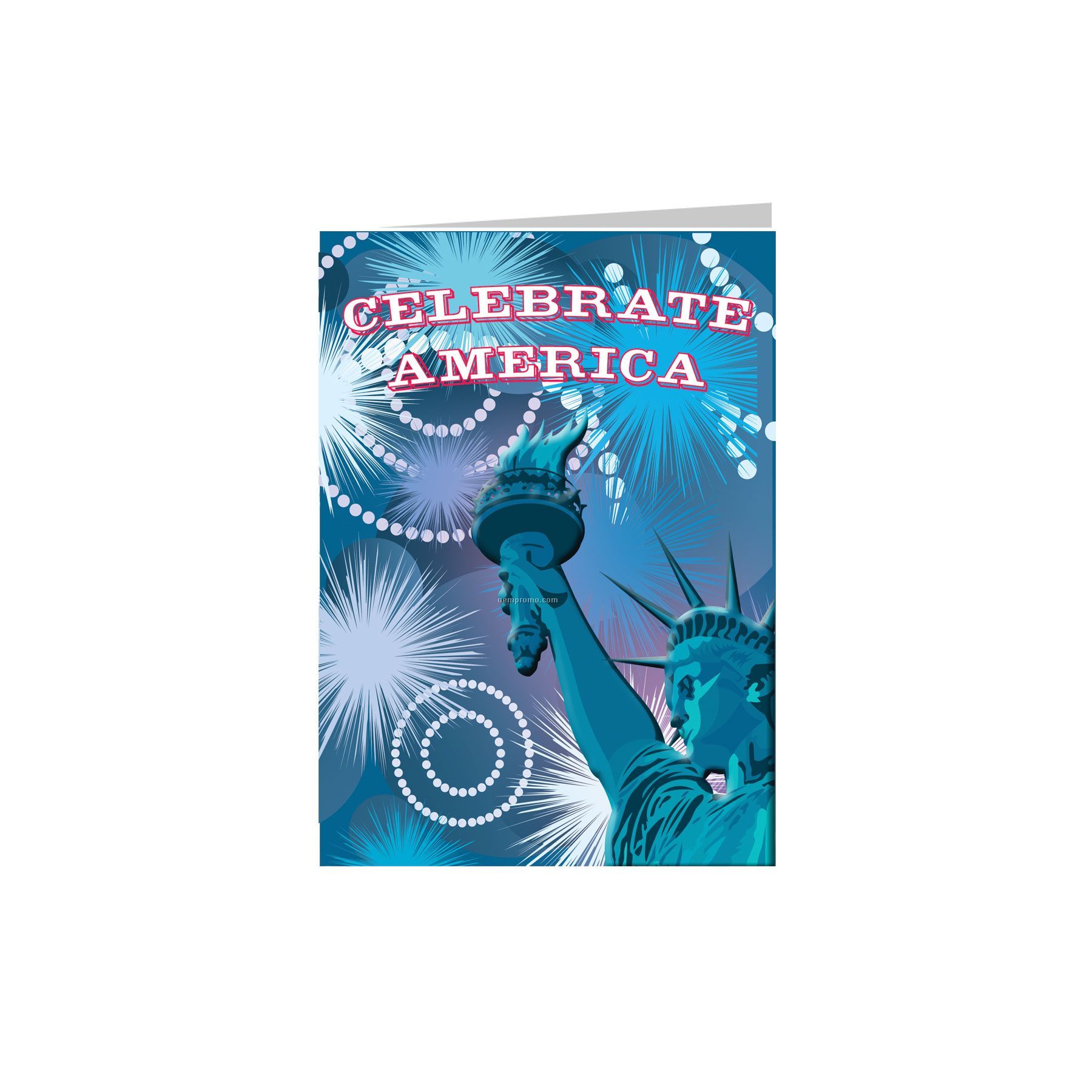 Celebrate America Patriotic Greeting Card
