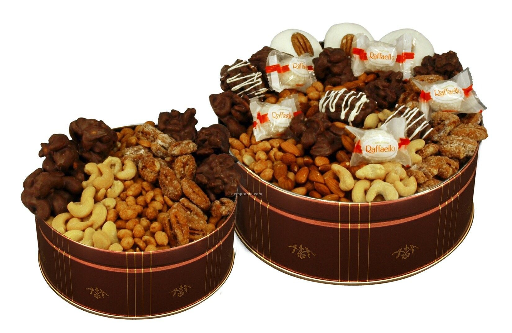 Chocolate Covered Deluxe Nut Assortment (24 Oz. In Regular Canister)