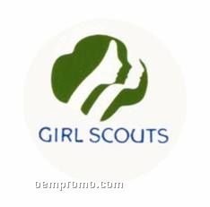 Full Color Mylar Insert - 2" Girl Scouts