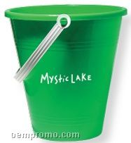 Green Pail With Shovel (Printed)