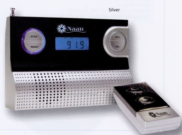 Remote Infra Red Control FM Radio W/ Alarm Clock/ Auto Scan/ Radio
