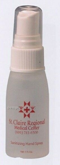 Sanitizing Hand Spray In Soft Touch Bottle