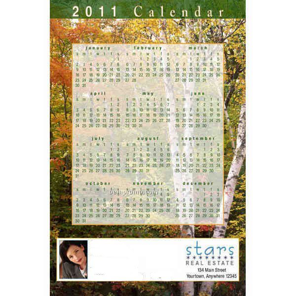Jumbo Calendar Postcards