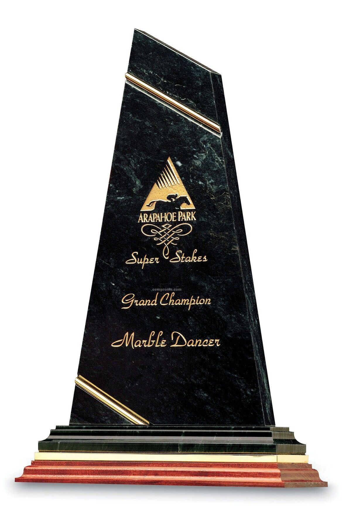 Large Trendsetter Achievement Award (Green Marble)