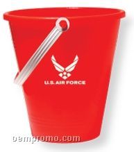 Red Pail With Shovel (Printed)