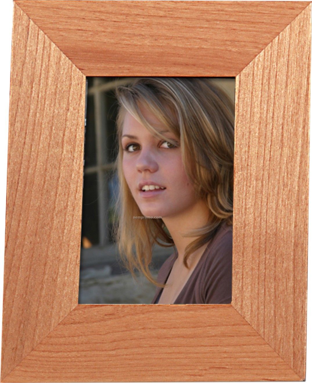 Simple Wood Picture Frame- 3 1/2" X 5" (Wood Grain)