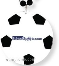 Soccer Ball Sport Medallion Necklaces (Printed)