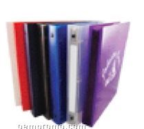 3 Ring Binder With CD Holder (1" Capacity)
