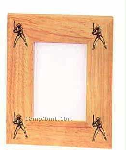Custom Picture Frame Collection Baseball Frame(4"X6")