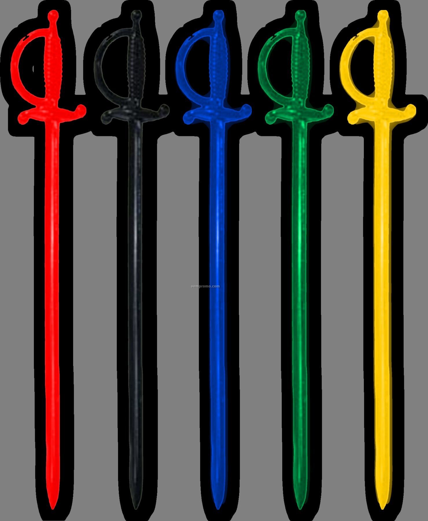 D62 3.25" Sword Pick (Assorted Colors)