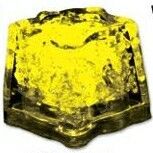 Light-up Yellow Ice Cube (Printed)