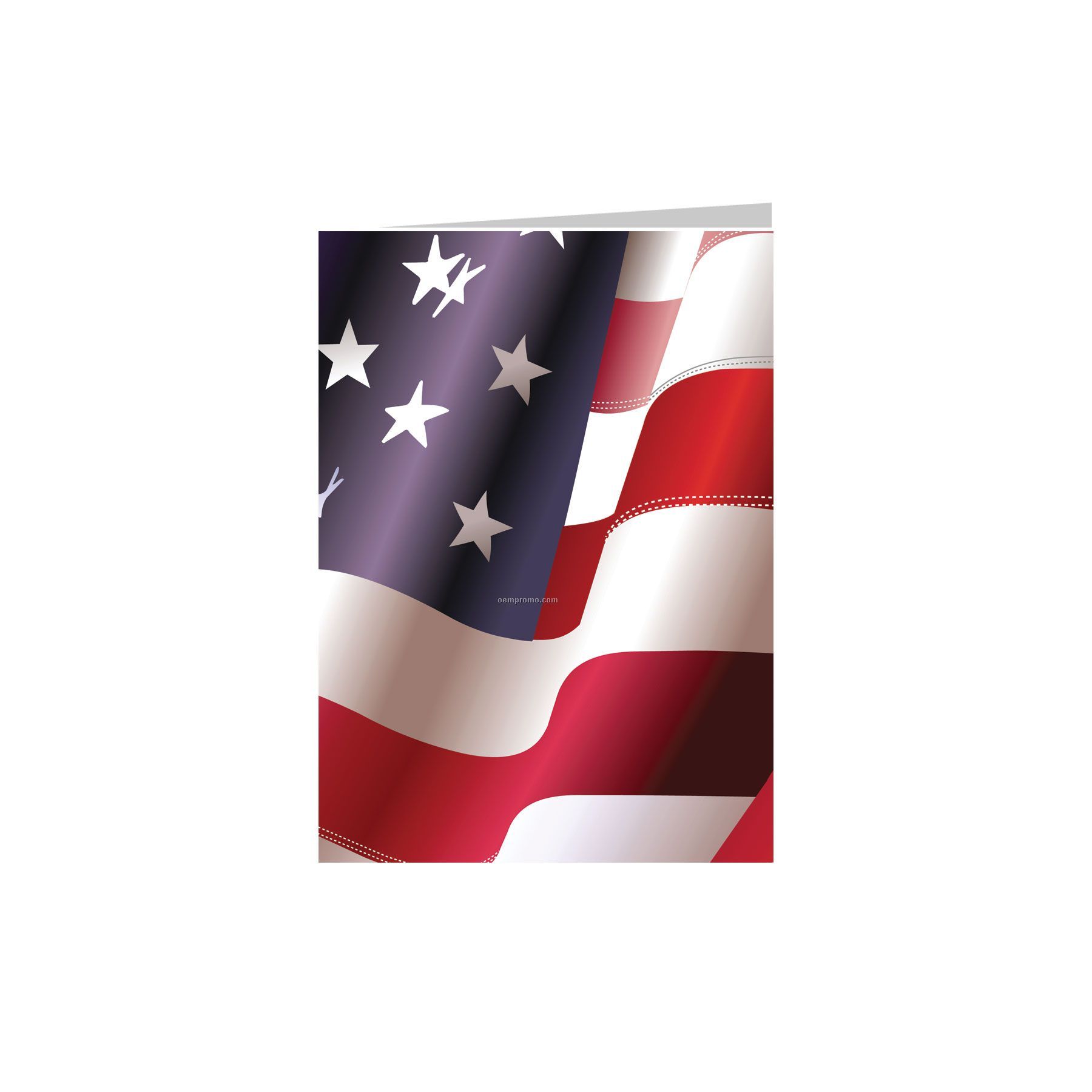 American Flag Patriotic Greeting Card