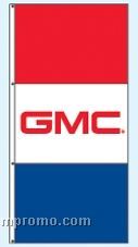 Stock Single Face Dealer Rotator Drape Flags - Gmc
