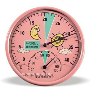 Humidometer & Thermometer For Baby Room