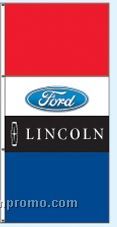 Stock Single Face Dealer Rotator Drape Flags - Ford/Lincoln