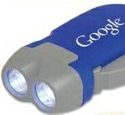 Blue 4" Rechargeable Flashlight (Printed)