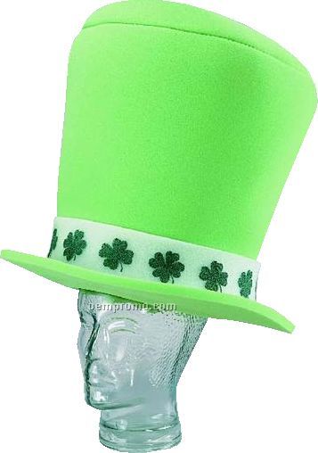 Large Foam Irish Top Hat