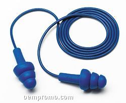 14333 3m Ultrafit Metal Detectable Corded Earplug (100 Pair/Box)
