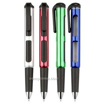 Ballpoint Pen W/ Magnifier