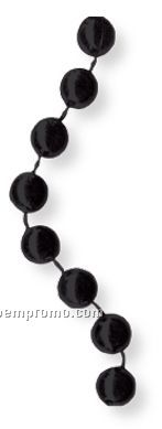 Black 7-1/2 Mm Bead Necklaces
