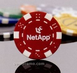 Casino-style, Heavyweight 11.5-gram, Imprinted Poker Chips