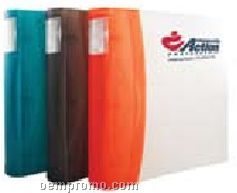 Hard Cover 3 Ring Binder With 3-in-1 Holder