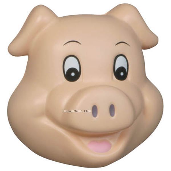 Pig Funny Face Squeeze Toy
