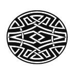 Stock Temporary Tattoo - Tribal Circle (1.5"X1.5")