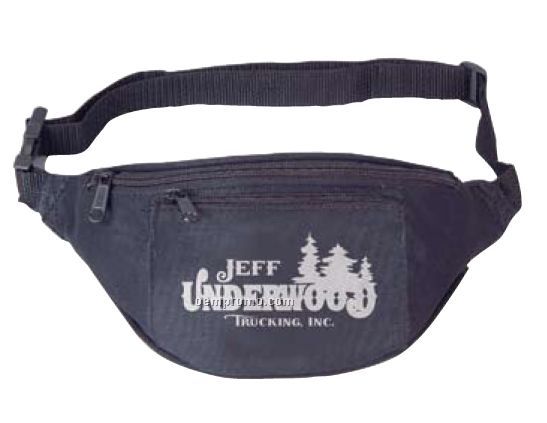 The Two Zipper Cotton Fanny Pack