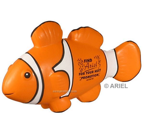 Clown Fish Squeeze Toy