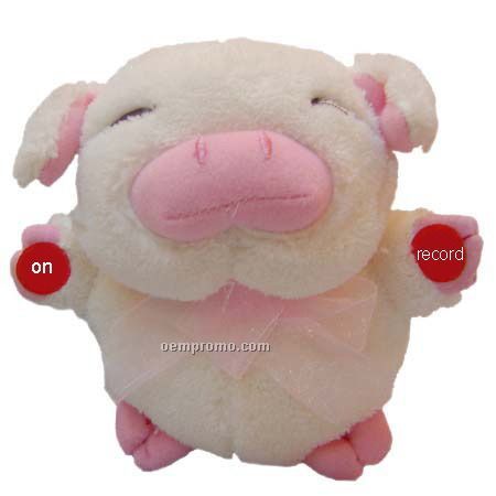 Pig Doll W/Recorder