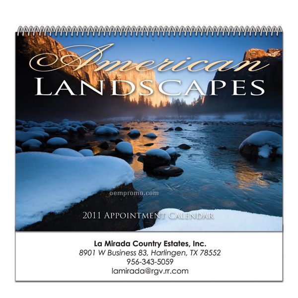 Stapled Wall Calendar (Landscapes Of America)